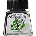 Winsor & Newton Winsor & Newton Ink 14ml. Emerald Green