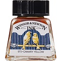 Winsor & Newton Winsor & Newton Ink 14ml. Canary Yellow