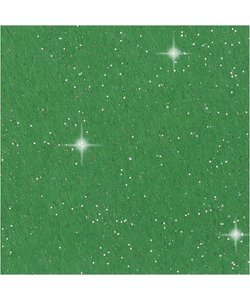 Hobbyvilt Glitter A4 dikte 1mm Groen