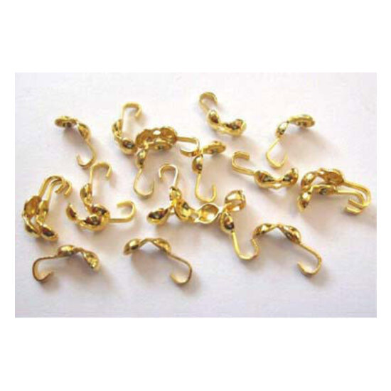 Hobby & Crafting Fun Kalotten Dubbel oog Goudkleurig 20st.