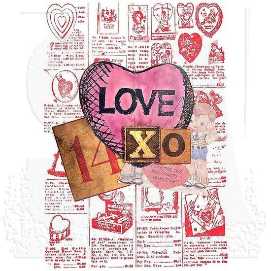 Tim Holtz Tim Holtz Cling Stamp Seasonal Catalog 2