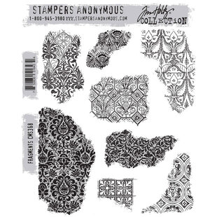 Tim Holtz Cling Stamp Fragments