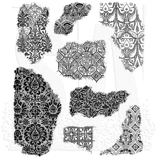 Tim Holtz Tim Holtz Cling Stamp Fragments