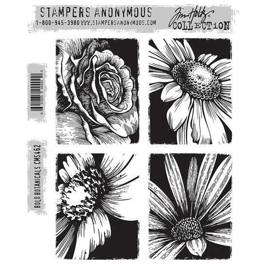 Tim Holtz Tim Holtz Cling Stamp Bold Botanicals