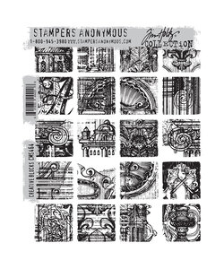 Tim Holtz Cling Stamp Creative Blocks