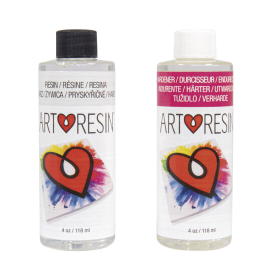 Art Resin Art Resin Epoxyhars 2 x 118ml/ 4oz  ZB-blister 2flacon