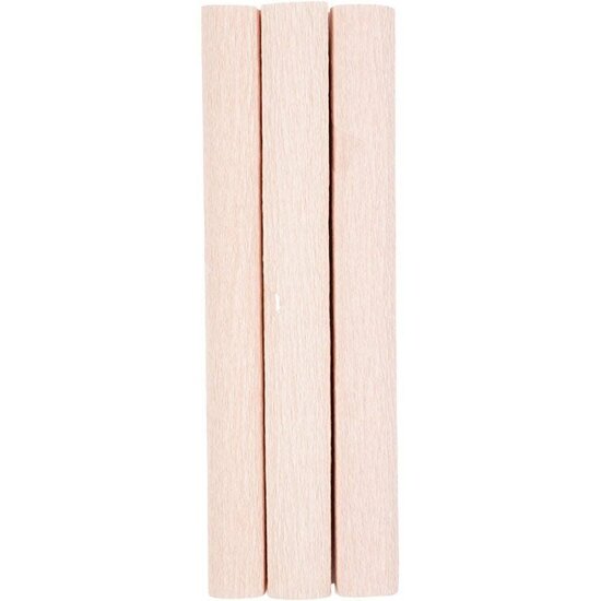 Creotime Crêpepapier 25x60 cm 180% stretch 105 gr Lichtroze