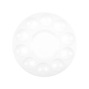 Kangaro Kunststof Palet Rond Ø 17cm. 10 Napjes