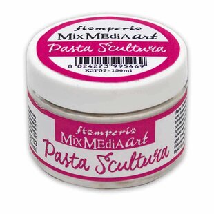 Stamperia Paste Scultura 150 ml. White