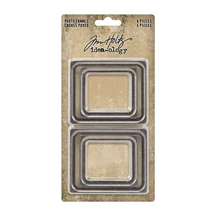 Tim Holtz Idea-Ology Photo Frames 4 pcs.