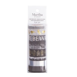 Martha Stewart Washi tape Snakes 8 pc