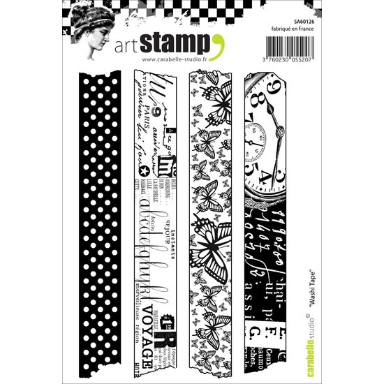Carabelle Studio Carabelle Studio Stempel Washi Tape 148mmx105mm