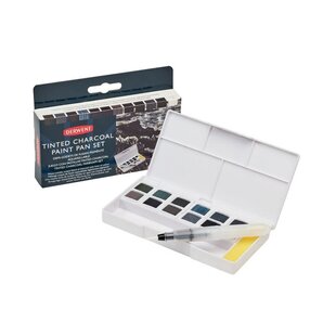 Derwent Tinted Charcoal Paint Pan Set 12st