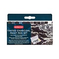 Derwent Derwent Tinted Charcoal Paint Pan Set 12st