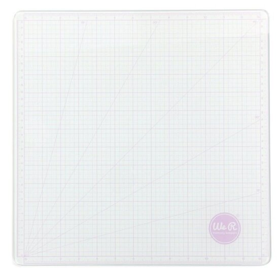 We R Memory Keepers We R Memory Keepers Glass Cutting Mat 33x33cm Lilac