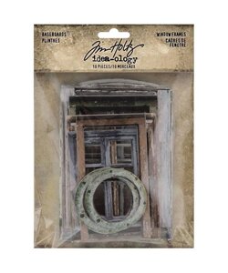 Tim Holtz Idea-Ology Baseboard Window frames 10 pcs.