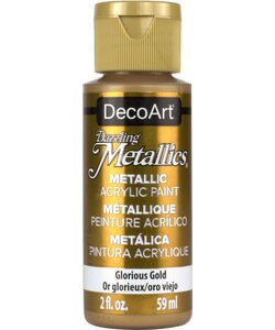 Americana Decor Acryl Dazzling Metallics 59ml Glorious Gold