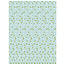 Decopatch Vel Decopatch papier Patroon Mint/Wit/Goud