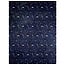 Clairefontaine Vel Decopatch Papier Textuur Patroon Ster/Maan Blauw