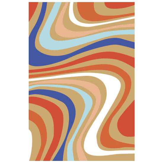 Decopatch Vel Decopatch Papier Textuur Patroon Goud/Rood/Blauw/Roze/Wit