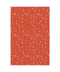 Vel Decopatch papier Textuur Patroon Oranje/Rood/Wit/Blauw/Goud