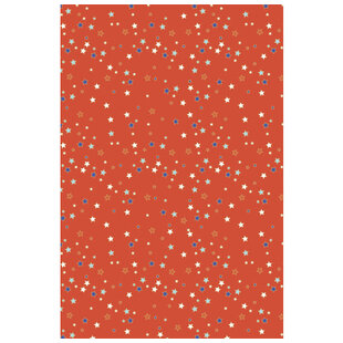 Vel Decopatch papier Textuur Patroon Oranje/Rood/Wit/Blauw/Goud
