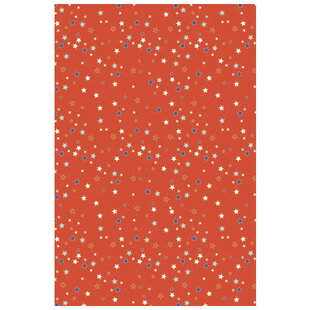 Vel Decopatch papier Textuur Patroon Oranje/Rood/Wit/Blauw/Goud