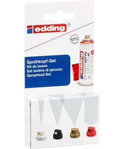 Edding 5200 Spray Spuitkop Set 6 st.