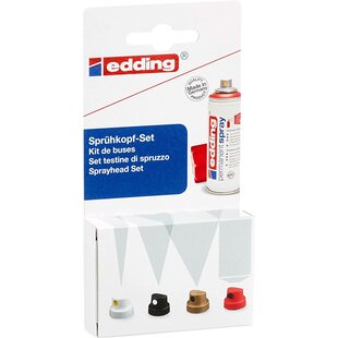 Edding 5200 Spray Spuitkop Set 6 st.