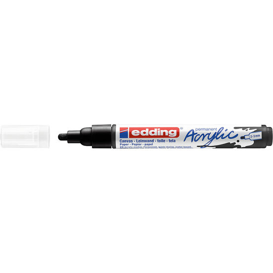 Edding Edding 5100 Acryl Marker medium Zwart