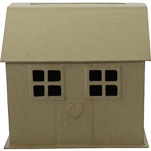 Decopatch Papier maché Brievenbus Huis 15x26x24,5cm.