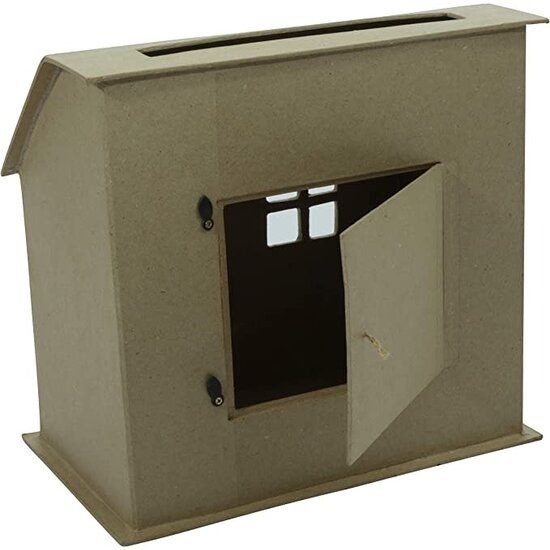 Decopatch Decopatch Papier maché Brievenbus Huis 15x26x24,5cm.