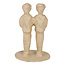 Decopatch Decopatch Papier maché Trouwfiguren Man+Man 8,5x8,5x13cm.