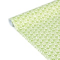 Clairefontaine ClaireFontaine Tiny Rolls Inpakpapier 80g 5x0,35m Groene Bloemen