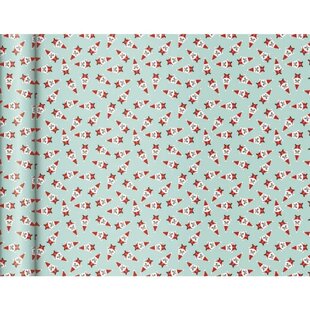 ClaireFontaine Tiny Rolls Inpakpapier 80g 5x0,35m Kerstman