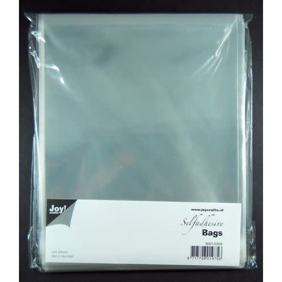 Joy Crafts Joy Crafts Zelfsluitende Cellofaan Zakjes 160x160mm 100st