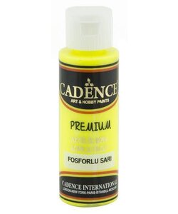 Cadence Premium acrylverf Fluoroscent/neon 70 ml Geel