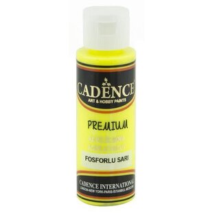 Cadence Premium acrylverf Fluoroscent/neon 70 ml Geel