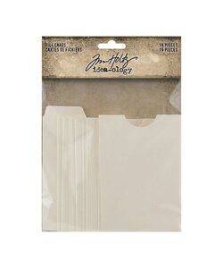 Tim Holtz Idea-Ology File cards 16 pcs.