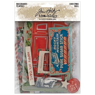 Tim Holtz Idea-Ology Baseboards Christmas