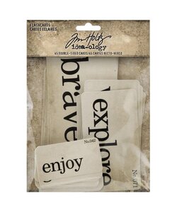 Tim Holtz Idea-Ology Flash Cards 45 pcs.