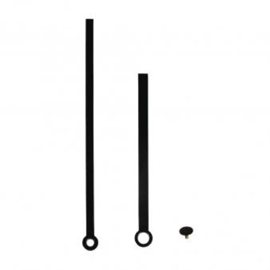 Rayher Klok Wijzers Modern zwart