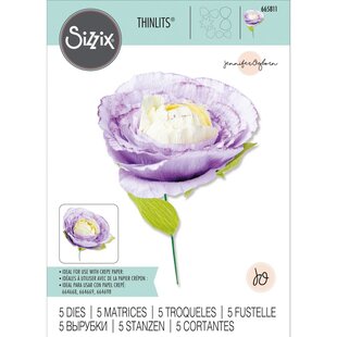 Sizzix Thinlits die set Spring bloom