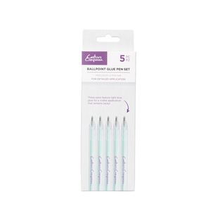 Crafter's Companion Ballpoint Glue pen / Lijmpen set 5 stuks