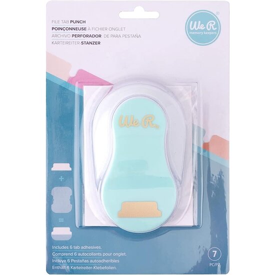 We R Makers We R Makers Tab Punch Teal