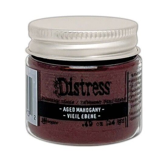 Tim Holtz Ranger Distress Embossing Glaze Aged Mahogany
