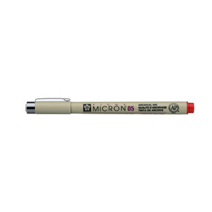 Sakura Pigma Micron PN 05/0.45mm. Rood