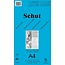 Schut Schut Dessin blok Blauw Aquarel papier 250 gr. A4 40 vel