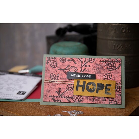 Tim Holtz Sizzix Thinlits Die Set Tim Holtz 13 Dies Pine Patterns