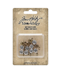 Tim Holtz Idea-Ology Antiqued Gems 12pcs.